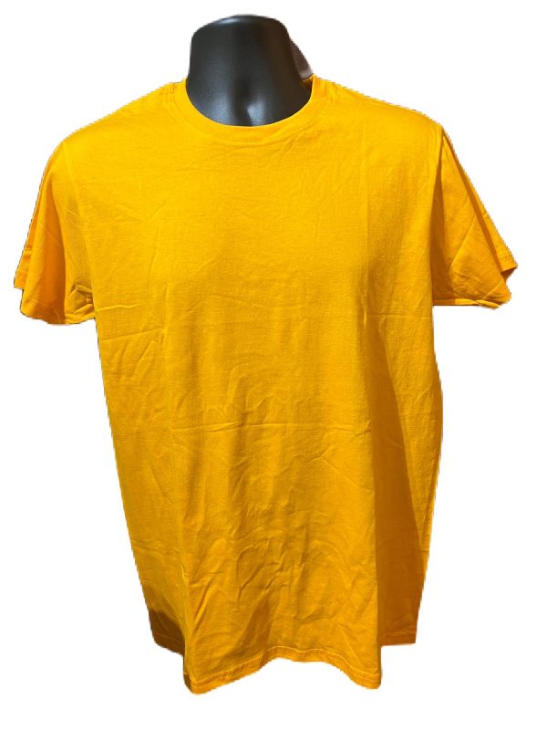 Mens Short Sleeve T-Shirt 100% Cotton Plain Crew Round Neck Casual Tee Tops